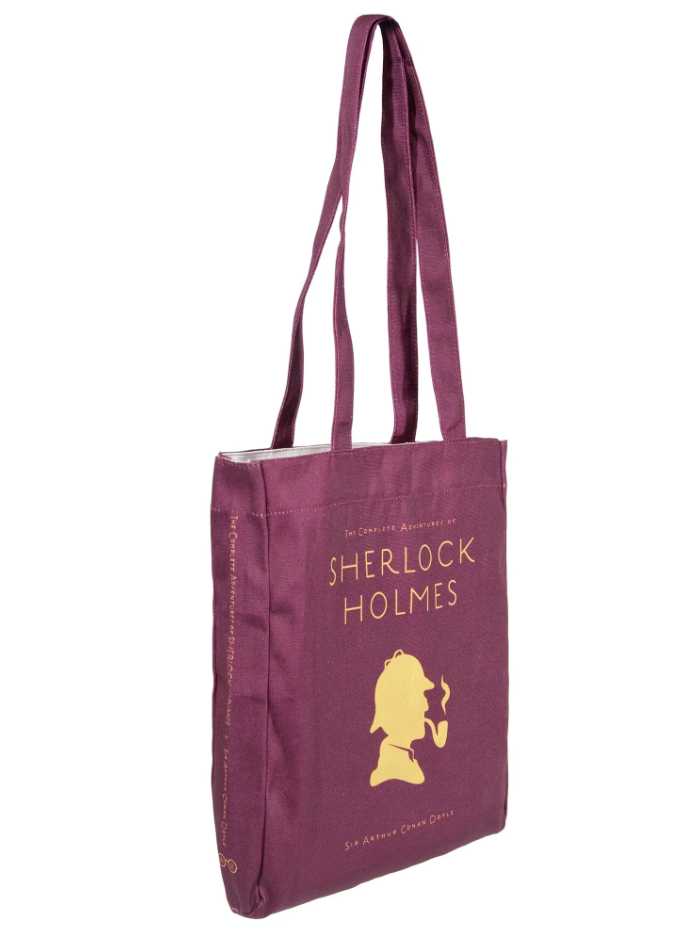 Tote Bag Sherlock Holmes Silhouette
