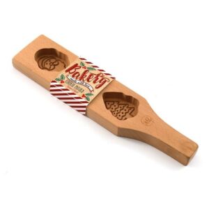 Houten bakvorm voor kerstkoekjes