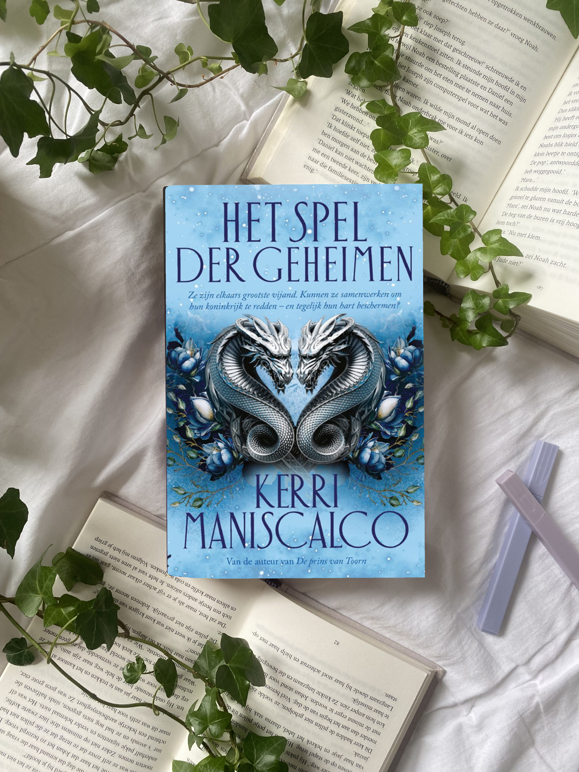 Het spel der geheimen - Kerri Maniscalco (voorkant)
