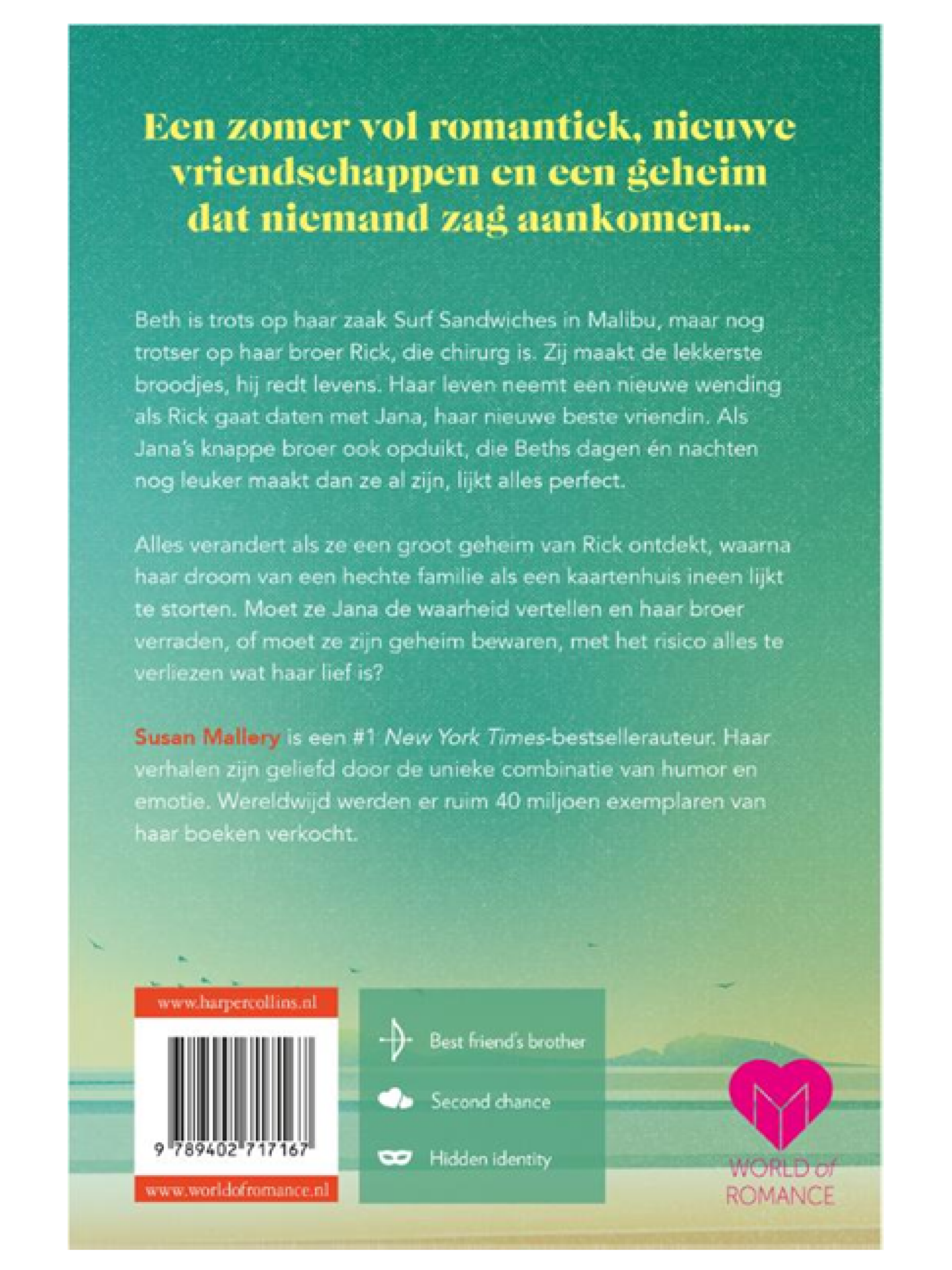 Beach vibes - Susan Mallery (achterkant)