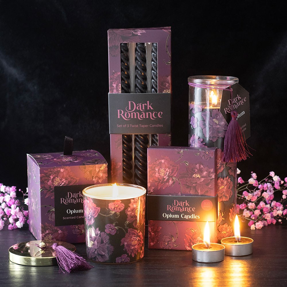 Dark romance kaarsen Opiumgeur