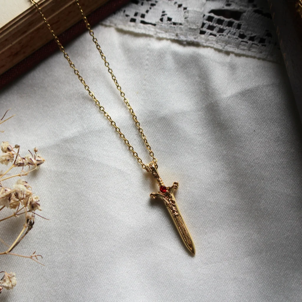Dragon Sword Chronicles ketting Goud