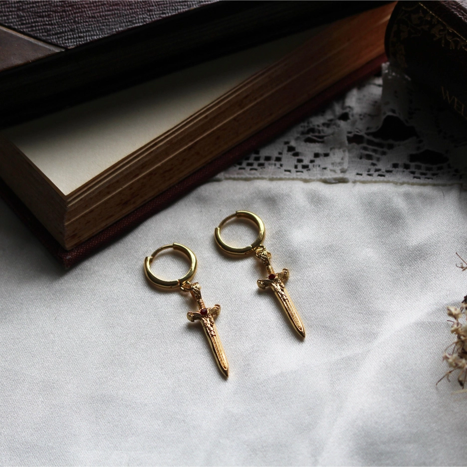 Dragon Sword Chronicles oorbellen Goud