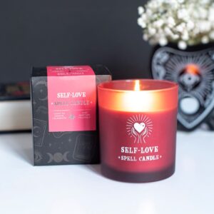 Self-Love Geurkaars Roos en Vanille