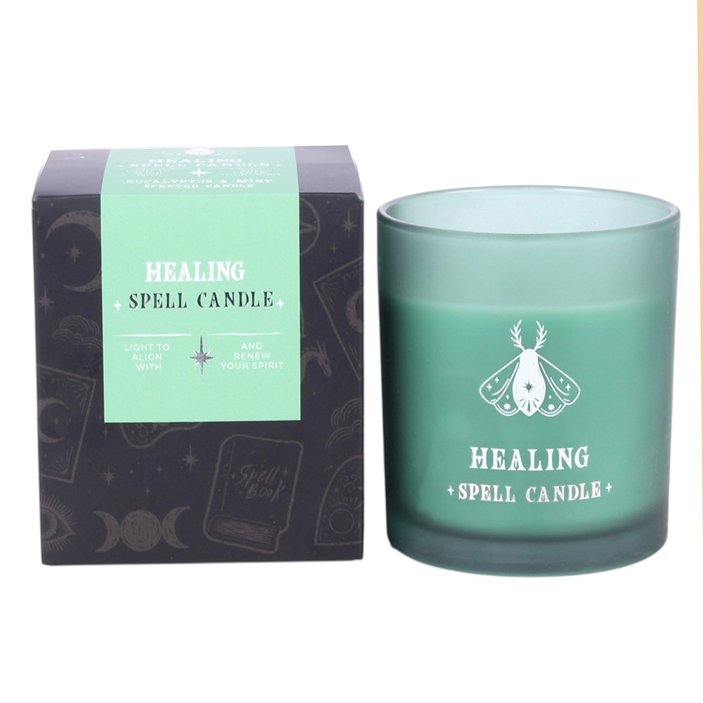 Healing geurkaars Eucalyptus en Munt